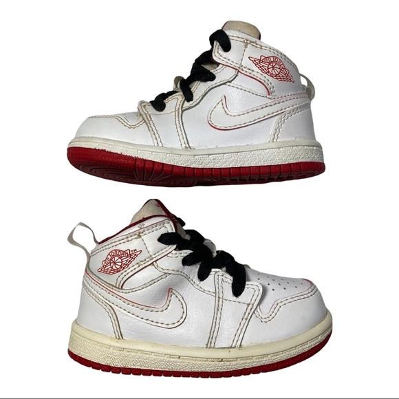 Toddler Boy’s Nike Air Jordan Shoes Sneakers Size 5C 640735-103 - Picture 4 of 8